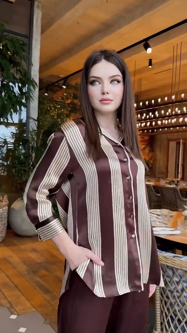 Urban Mocha Stripes Set